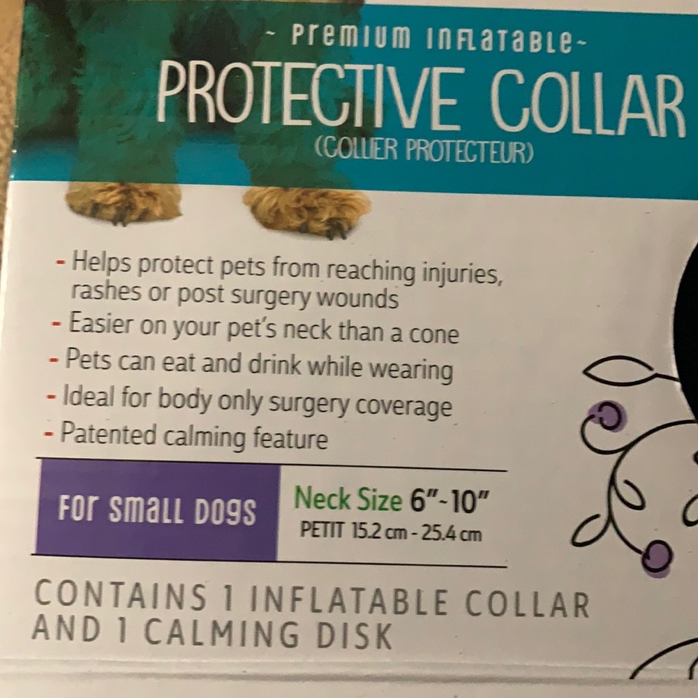 Calm Paws Behavior Support for small dogs. 6”-10”